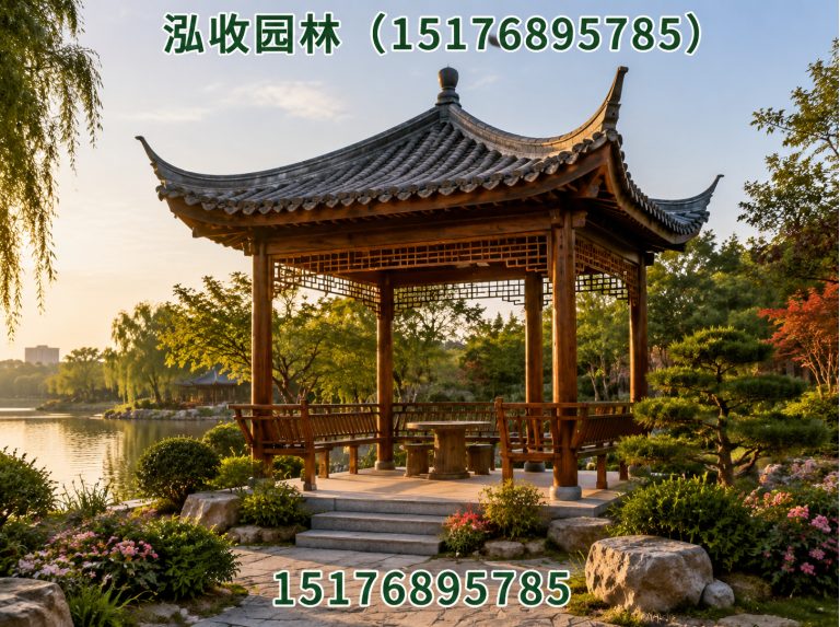 新余防腐木展示图